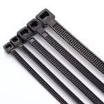 Evo Labs Black Cable Ties 200 x 2.5mm 100 Pack - Image 2