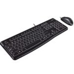 Logitech MK120 Wired Keyboard and Mouse Combo for Windows, Optical Wired Mouse, Full-Size Keyboard, USB Plug-and-Play, Compatible with PC and Laptop, QWERTY UK English Layout, Black - Image 3