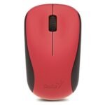 Genius NX-7000 Wireless Mouse, 2.4 GHz with USB Pico Receiver, Adjustable DPI levels up to 1200 DPI, 3 Button with Scroll Wheel, Ambidextrous Design, Red - Image 3