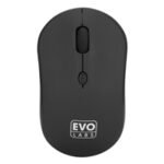 Evo Labs BTM-001 Bluetooth Mouse, 800 DPI Optical Tracking, Full Size, 3 Button with Scroll Wheel, Ambidextrous Design, Matte Black - Image 2
