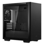 DeepCool MACUBE 110 Case, Home & Business, Black, Micro Tower, 2 x USB 3.0, Tempered Glass Side Window Panel, Micro ATX, Mini-ITX - Image 2