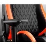 Cougar Armor S Gaming Chair with Reclining and Height Adjustment Black and Orange - Image 4