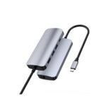 Prevo C501R 4-In-1 USB-C Networking Hub Docking Station with RJ-45 Gigabit Ethernet, 60W Passthrough, USB-A USB 3.0, 4K HDMI for PC, Laptop, Tablet - Windows & Mac iOS Compatible - Image 2