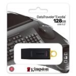 Kingston DataTraveler Exodia 128GB USB 3.2 Blk/Yellow USB Flash Drive - Image 3