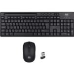 Evo Labs WM-757UK Wireless Keyboard and Mouse Combo Set, With Integrated Tablet/ Mobile/ Smartphone Stand, 2.4GHz Full Size Qwerty UK Layout Keyboard with Wireless Mouse, Ideal for Home/Office, Black - Image 6