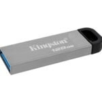 Kingston DataTraveler Kyson 128GB USB 3.2 Capless Metal USB Flash Drive - Image 2