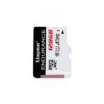 Kingston SDCE/128GB High Endurance micro SD Flash Memory Card, 128GB, Class 10, A1, UHS-I U1, Retail Packed - Image 3