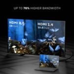 Lindy 36472 2m HDMI (M) 2.0 High Speed Black Line 4096x2160@60Hz Cable with Ethernet - Black - Image 4