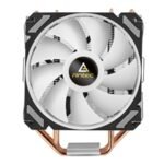 ANTEC A400i Fan CPU Cooler, Universal Socket, 120mm Neon Light Effect Silent RGB PWM Fan, 1800RPM, 4 Direct-Touch Copper Heatpipes, Intel LGA 1700 Bracket Included - Image 4