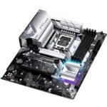 ASRock Z790 Pro RS Intel 1700 Socket Motherboard, ATX, 4x DDR5 Slots, 4x M.2 Sockets, Fitted I/O Shield, 2.5GbE LAN, 1x DisplayPort / 1x HDMI Port - Image 4