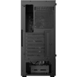 ANTEC AX20 Case, Black, Mid Tower, 1 x USB 3.0 / 2 x USB 2.0, Tempered Glass Side Window Panel, Slanted Bar & Mesh Design for Massive Airflow, 3 x RGB LED Fans Included, ATX, Micro ATX, Mini-ITX - Image 4