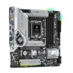 ASRock B760M Steel Legend WiFi Intel 1700 Socket Motherboard, Micro-ATX, 4x DDR5 Slots, 3x M.2 Sockets, Fitted I/O Shield, 2.5GbE LAN, Wi-Fi 6E, 1x DisplayPort / 1x HDMI Port - Image 5