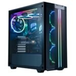 be quiet! Light Wings PWM Addressable RGB Fan, 120mm, 1700RPM, 4-Pin PWM Fan & 3-Pin ARGB Connectors, Black Frame, Black Blades, ARGB Lighting on Front & Rear - Image 2