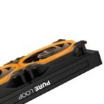 be quiet! Light Wings PWM High Speed Addressable RGB Fan, 120mm, 2500RPM, 4-Pin PWM Fan & 3-Pin ARGB Connectors, Black Frame, Black Blades, ARGB Lighting on Front & Rear - Image 3