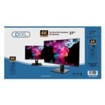 piXL PX27UDH4K 27 Inch 60Hz 4K IPS Monitor with 3840 x 2160 Resolution, 5ms Response Time, 60Hz Refresh Rate, USB-C, USB-B, USB-A, HDMI, Display Port & VESA Mount - Image 5