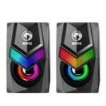 Marvo Scorpion SG-118 Havoc 10 USB Powered Stereo RGB 6W Gaming Speakers (Black) - Image 2