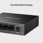 Mercusys MS105GS 5 Port Gigabit Ethernet Network Switch Steel Case - Image 5
