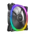 Antec Fusion 120mm ARGB 3 Fan Pack, Black, 3x120mm ARGB Fans, Upto 2000RPM, 57.93CFM Airflow, 31.24dB Max, 4-pin PWM 3-pin LED - Image 3