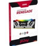 Kingston FURY Renegade KF564C32RSAK2-64 64GB (2x 32GB) DIMM System Memory, 6400MHz, DDR5, CL32, Silver, RGB, Intel XMP - Image 5