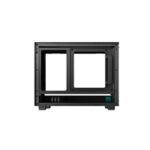 DeepCool CH160 Ultra-Portable Gaming Case Black Micro Tower with Tempered Glass Side Window Panel, Advanced Cooling, USB 3.0/USB-C Ports, Pre-Installed Fans, Mini-ITX - Image 5