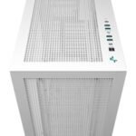 DeepCool Morpheus Case, Gaming, White, Full Tower, 4 x USB 3.0 / 1 x USB Type-C, Tempered Glass Side Window Panel, 1x 420mm ARGB side fan, Mini-ITX / M-ATX / ATX / E-ATX - Image 5