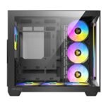 ANTEC Constellation C5 Black ARGB Case, 270' Full-view tempered glass, Dual Chamber, Support back-connect motherboards, 7 x ARGB PWM fans with built-in fan controller, ATX, Micro-ATX, ITX - Image 5