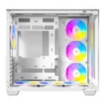 ANTEC Constellation C5 White ARGB Case, 270' Full-View Tempered Glass, Dual Chamber, Support Back-Connect Motherboards, 7 x ARGB PWM Fans With Built-In Fan Controller, ATX, Micro-ATX, ITX - Image 3