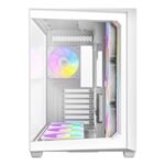ANTEC Constellation C5 White ARGB Case, 270' Full-View Tempered Glass, Dual Chamber, Support Back-Connect Motherboards, 7 x ARGB PWM Fans With Built-In Fan Controller, ATX, Micro-ATX, ITX - Image 4