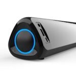 Prevo MS03 Wireless Bluetooth Speaker with Bluetooth, USB & SD, Space-Saving Wireless Speaker for TV, Home Entertainment System, PC, Mobile Device & Gaming Consoles - Image 4