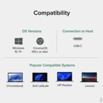 Plugable USBC-11IN1E 11 in 1 Portable USB-C Ethernet Docking Station - Image 5