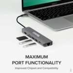 Plugable USBC-7IN1E Portable USB-C Ethernet Docking Station - Image 6
