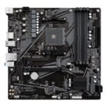 Gigabyte B550M K Ultra Durable AMD AM4 Socket Motherboard, Micro-ATX, 4x DDR4 Slots, 2x M.2 Sockets, GbE LAN, 1x DisplayPort / 1x HDMI Port - Image 2