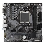 Gigabyte B650M S2H Ultra Durable AMD AM5 Socket Motherboard, Micro-ATX, 2x DDR5 Slots, 1x M.2 Socket, GbE LAN, 1x D-Sub / 1x DisplayPort / 1x HDMI Port - Image 2