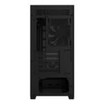 Gigabyte C102 GLASS Mid Tower PC Case - Black, Tempered Glass Side Panel, Optimized Airflow, Dual USB 3.0 Ports, Supports Liquid Cooling Up to 360mm - Image 4