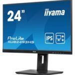 iiyama PROLITE XUB2493HS-B6 24 inch IPS Monitor, Full HD, 0.5ms, HDMI, DisplayPort, Freesync, 100Hz, Speakers, Black, Internal PSU, VESA, Height Adjustable, Pivot - Image 6