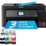 Epson Ecotank ET-15000 C11CH96401CA Printer,  Colour, Wireless, A3, All-in-One inc Fax, Network, ADF, 6.8cm Touchscreen Panel - Image 5