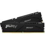 Kingston FURY Beast KF560C36BBE2K2-32 32GB (2x 16GB) DIMM System Memory, 6000MHz, DDR5, CL36, Black, Intel XMP, AMD EXPO - Image 2