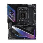 ASRock X870E NOVA WIFI PHANTOM GAMING AMD AM5 Socket Motherboard, ATX, 4x DDR5 Slots, 5x M.2 Sockets, Fitted I/O Shield, 5GbE LAN, Wi-Fi 7, 1x HDMI Port / 2x USB-C (USB4) - Image 2