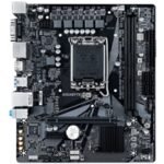 Gigabyte H610M S2H V2 Intel 1700 Socket Motherboard, Micro-ATX, 2x DDR5 Slots, 1x M.2 Socket, GbE LAN, 1x D-Sub / 2x DisplayPorts / 1x HDMI Port