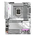 Gigabyte Z890 AORUS ELITE WIFI7 ICE Intel 1851 Socket Motherboard, ATX, 4x DDR5 Slots, 4x M.2 Sockets, Fitted I/O Shield, 2.5GbE LAN, Wi-Fi 7, 1x DisplayPort / 1x USB-C (USB4) - Image 2