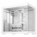 DeepCool CG530 Dual-Chamber Computer Case, Tempered Glass Panels, Advanced Cooling Support, Exceptional Cable Management, White - Image 4