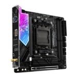 ASRock B850I Lightning WiFi PHANTOM GAMING AMD AM5 Socket Motherboard, Mini-ITX, 2x DDR5 Slots, 2x M.2 Sockets, Fitted I/O Shield, 2.5GbE LAN, Wi-Fi 6E, 1x HDMI Port / 1x USB-C - Image 3