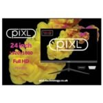 piXL PX24IVHFPD 24 Inch 100Hz Full HD Widescreen IPS Monitor with 1920 x 1080 Resolution, 5ms Response Time, 100Hz Refresh Rate, HDMI & VGA - Image 4