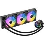 Antec Vortex Lum 360 ARGB CPU Liquid Cooler - Intel & AMD Compatible, 3 x 120mm ARGB Fans, Suspended Spiral Pump Head, Enhanced Cooling Performance - Image 5