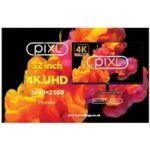 piXL CM32F44K 32 Inch 60Hz 4K Widescreen IPS Monitor with 3840 x 2160 Resolution, 5ms Response Time, 60Hz Refresh Rate, Display Port, HDMI & VESA Mount - Image 6