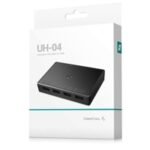 DeepCool USB HUB 4 ports, Easy Setup, Plug-and-play, Windows, macOS Compatibility, Connecting Multiple USB Devices, Black - Image 3