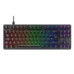 Tecware Phantom+ 80% TKL RGB Mechanical Gaming Keyboard with Wraith Brown Switches Black - Image 6