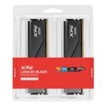 Adata LANCER RGB AX5U6000C3616G-DTLABRBK DDR5 6000MHz, 32GB, (2 x 16GB) CL36-38-38, 1.35v, Retail, Black RGB System Memory - Image 3