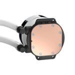 Antec Vortex Lum 360 ARGB White CPU Liquid Cooler - Intel & AMD Compatible, 3 x 120mm ARGB Fans, Suspended Spiral Pump Head, Enhanced Cooling Performance - Image 4