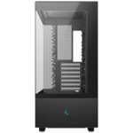 DeepCool CH690 Digital ATX Mid-Tower Case, High-Airflow PC Case with Semi-Glass Panel, USB-C Port, Support for 420mm Radiator, 450mm GPU, ATX PSU, Black - Image 3